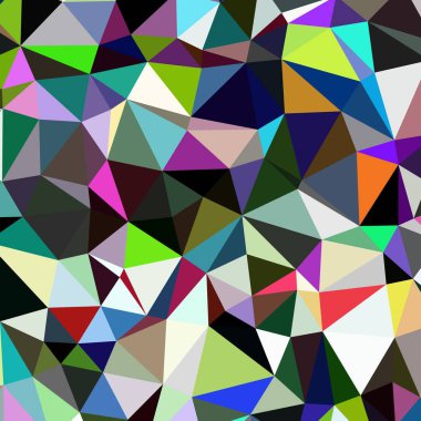 Arka plan çok renkli geometrik poligonal.