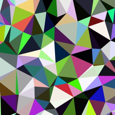 Arka plan çok renkli geometrik poligonal.