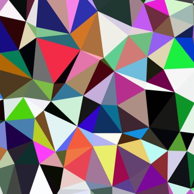 Arka plan çok renkli geometrik poligonal.