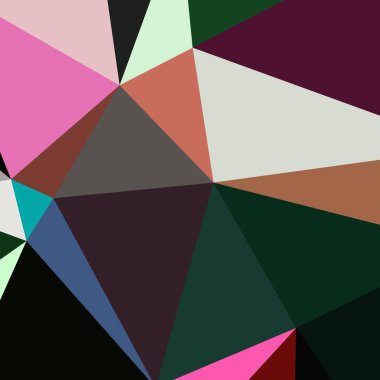 Arka plan çok renkli geometrik poligonal.