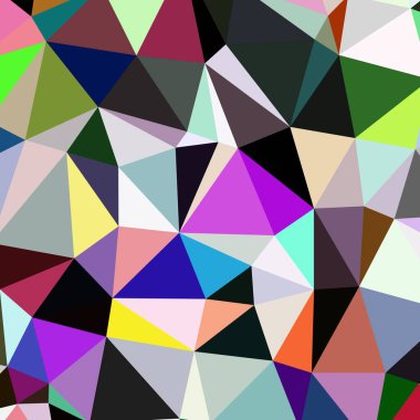 Arka plan çok renkli geometrik poligonal.