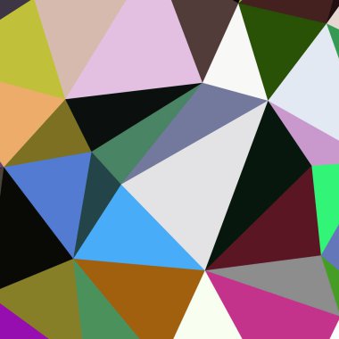 Arka plan çok renkli geometrik poligonal.