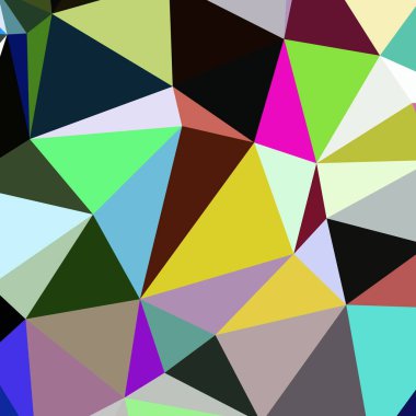 Arka plan çok renkli geometrik poligonal.