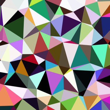 Arka plan çok renkli geometrik poligonal.