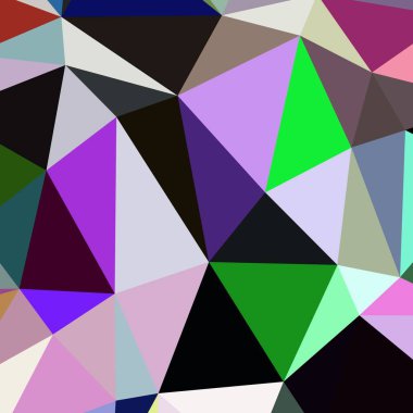 Arka plan çok renkli geometrik poligonal.