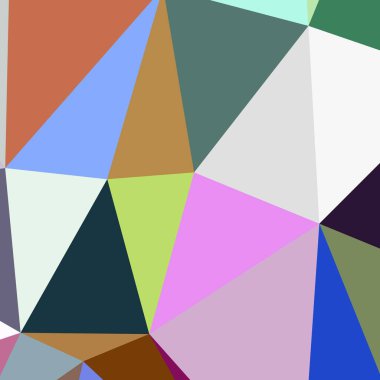 Arka plan çok renkli geometrik poligonal.