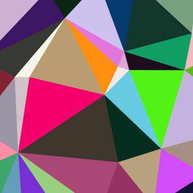 Arka plan çok renkli geometrik poligonal.