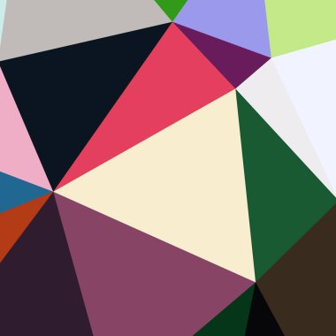 Arka plan çok renkli geometrik poligonal.