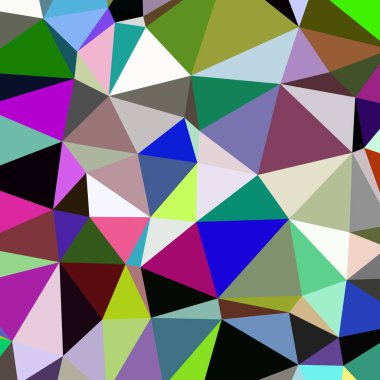 Arka plan çok renkli geometrik poligonal.