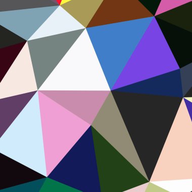 Arka plan çok renkli geometrik poligonal.