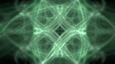 Fantezi kaotik renkli fraktal desen. Soyut Fraktal şekiller. 3D render resimde arka plan veya duvar kağıdı.