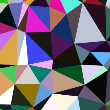 Arka plan çok renkli geometrik poligonal.