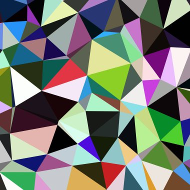 Arka plan çok renkli geometrik poligonal.