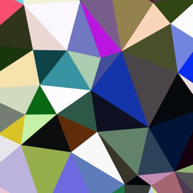 Arka plan çok renkli geometrik poligonal.