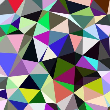 Arka plan çok renkli geometrik poligonal.