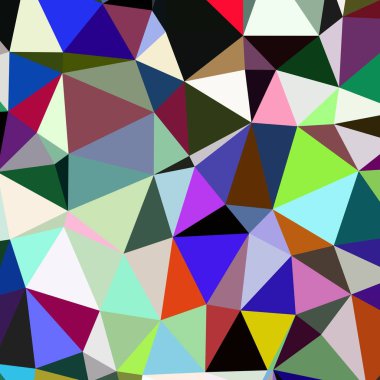 Arka plan çok renkli geometrik poligonal.