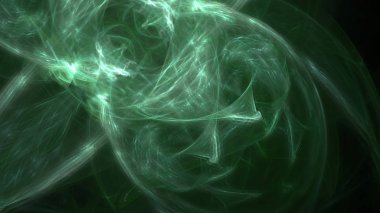 Fantezi kaotik renkli fraktal desen. Soyut Fraktal şekiller. 3D render resimde arka plan veya duvar kağıdı.