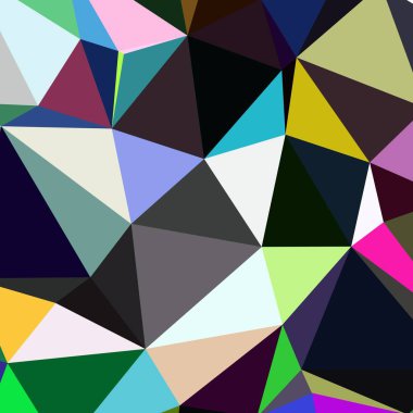 Arka plan çok renkli geometrik poligonal.