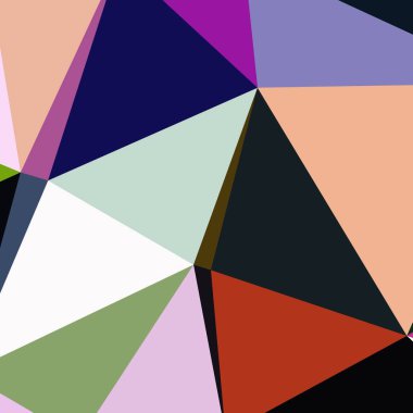 Arka plan çok renkli geometrik poligonal.