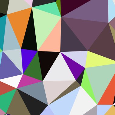 Arka plan çok renkli geometrik poligonal.