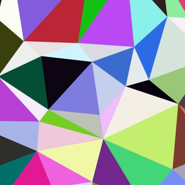 Arka plan çok renkli geometrik poligonal.