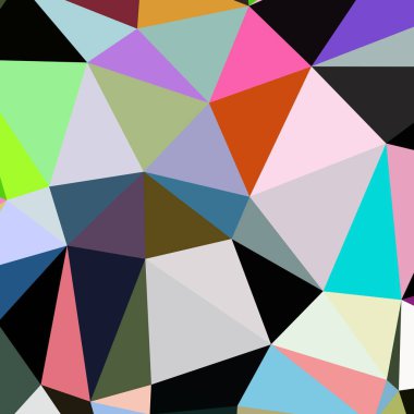 Arka plan çok renkli geometrik poligonal.