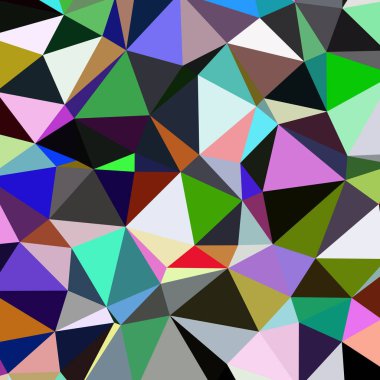 Arka plan çok renkli geometrik poligonal.