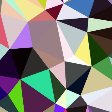 Arka plan çok renkli geometrik poligonal.