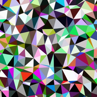 Arka plan çok renkli geometrik poligonal.