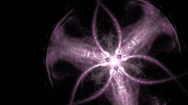 Fantezi kaotik renkli fraktal desen. Soyut Fraktal şekiller. 3D render resimde arka plan veya duvar kağıdı.