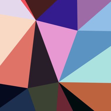 Arka plan çok renkli geometrik poligonal.