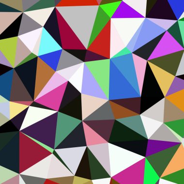 Arka plan çok renkli geometrik poligonal.