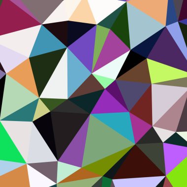 Arka plan çok renkli geometrik poligonal.