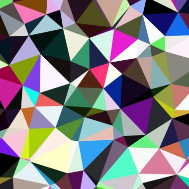 Arka plan çok renkli geometrik poligonal.