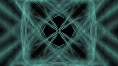 Fantezi kaotik renkli fraktal desen. Soyut Fraktal şekiller. 3D render resimde arka plan veya duvar kağıdı.