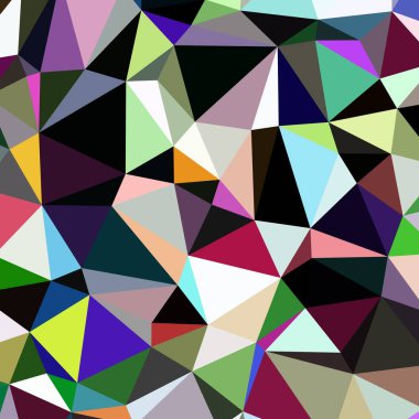 Arka plan çok renkli geometrik poligonal.