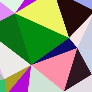 Arka plan çok renkli geometrik poligonal.