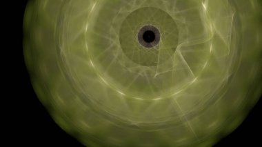 Fantezi kaotik renkli fraktal desen. Soyut Fraktal şekiller. 3D render resimde arka plan veya duvar kağıdı.