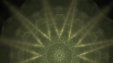 Fantezi kaotik renkli fraktal desen. Soyut Fraktal şekiller. 3D render resimde arka plan veya duvar kağıdı.