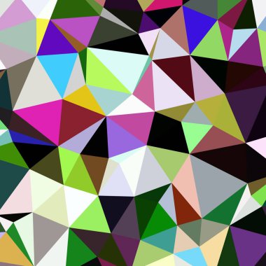 Arka plan çok renkli geometrik poligonal.