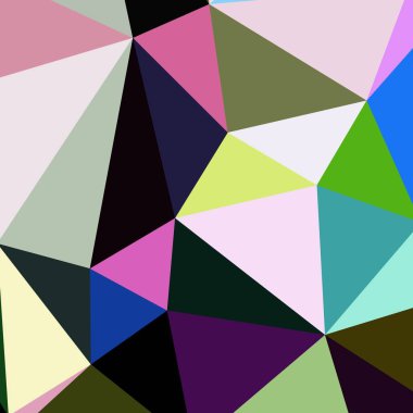 Arka plan çok renkli geometrik poligonal.