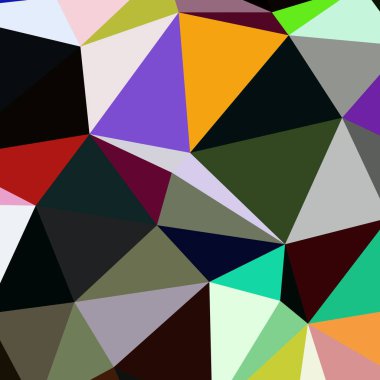 Arka plan çok renkli geometrik poligonal.