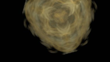 Fantezi kaotik renkli fraktal desen. Soyut Fraktal şekiller. 3D render resimde arka plan veya duvar kağıdı.