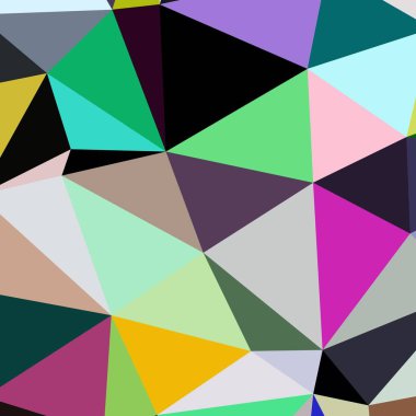 Arka plan çok renkli geometrik poligonal.