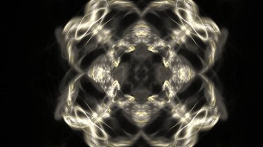 Fantezi kaotik renkli fraktal desen. Soyut Fraktal şekiller. 3D render resimde arka plan veya duvar kağıdı.