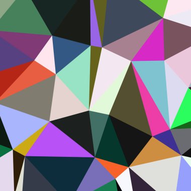 Arka plan çok renkli geometrik poligonal.