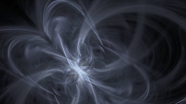 Fantezi kaotik renkli fraktal desen. Soyut Fraktal şekiller. 3D render resimde arka plan veya duvar kağıdı.