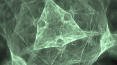 Fantezi kaotik renkli fraktal desen. Soyut Fraktal şekiller. 3D render resimde arka plan veya duvar kağıdı.