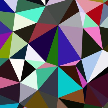 Arka plan çok renkli geometrik poligonal.