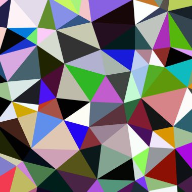 Arka plan çok renkli geometrik poligonal.